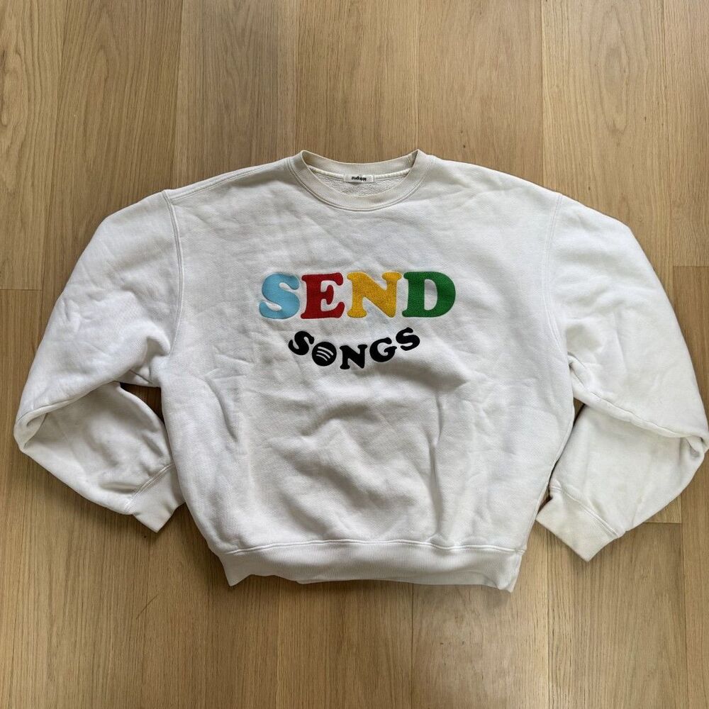 Madhappy x Spotify “Send Songs” Rare Collab Crewneck